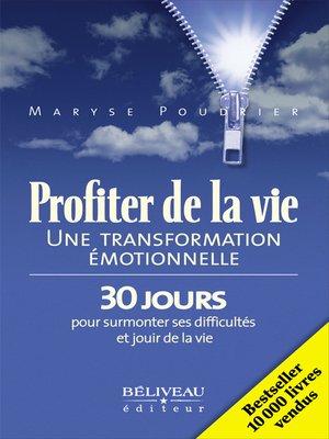 cover image of Profiter de la vie